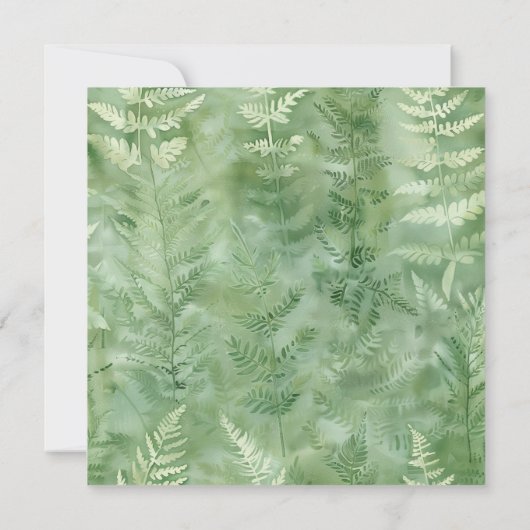 Woodland Owl Kaart (Achterkant)