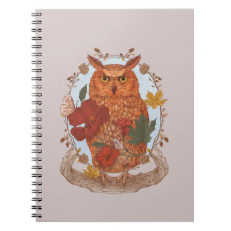 Woodland Owl Notebook Notitieboek