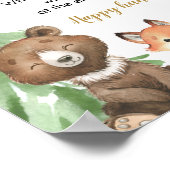 Woodland Pacifier Hunt Poster (Hoek)