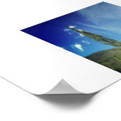 Woodland Panorama kleurenfotografie Poster (Hoek)