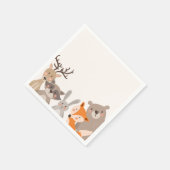 Woodland Papier Servet Dieren Bos Beer Fox (Hoek)