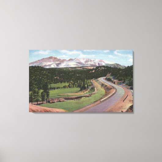 Woodland Park Canvas Afdruk (Voorkant)