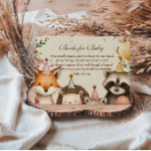 Woodland Party Animals Boeken voor Baby Informatiekaartje
