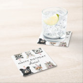 Woodland Party Animals Kartonnen Onderzetters (Insitu)