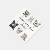 Woodland Party Animals Servet (Hoek)