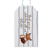 Woodland Party Favor Label