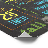 Woodland Party poster voor derde verjaardag (Hoek)