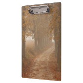 Woodland Path gelinkt door Autumn Trees Foto Klembord (Links)