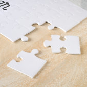 Woodland Path - Gepersonaliseerde Waterverf Kerstm Legpuzzel (Zijkant)