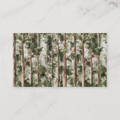 Woodland Peaceful Forest Boeken voor Baby Informatiekaartje (Achterkant)