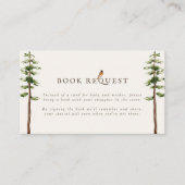Woodland Peaceful Forest Boeken voor Baby Informatiekaartje (Voorkant)