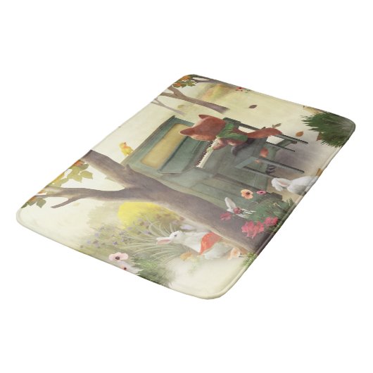 Woodland Pianist Badmat (Gekanteld)