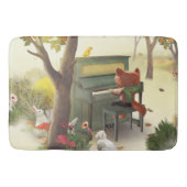 Woodland Pianist Badmat (Voorkant)