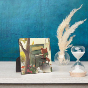 Woodland Pianist Fotoplaat