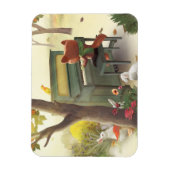 Woodland Pianist Magneet (Verticaal)