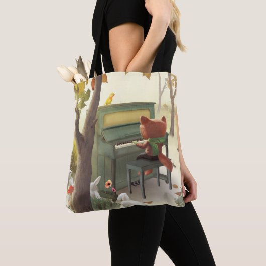 Woodland Pianist Tote Bag (Dichtbij)
