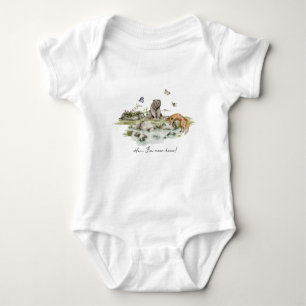 Woodland Picnic   Bosdieren Romper