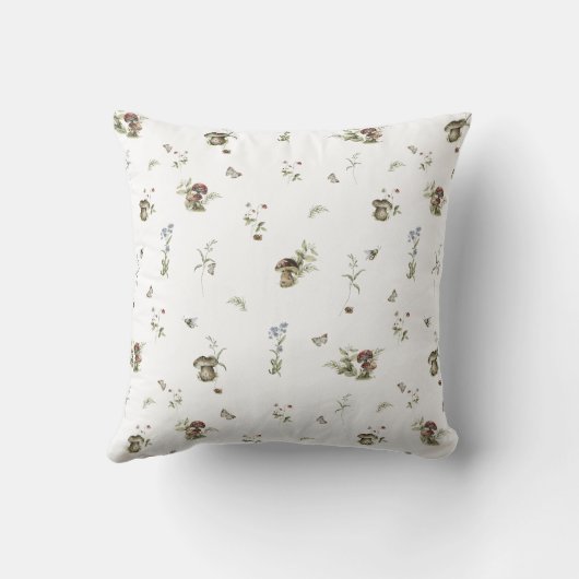 Woodland Picnic | Bosdierentuin Kussen (Achterkant)