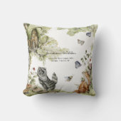 Woodland Picnic | Bosdierentuin Kussen (Voorkant)