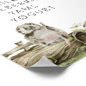 Woodland Picnic | Forest 1st Birthday Milestone Poster (Hoek)