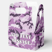 Woodland Pink Military Camouflage Bedankdoosjes (Geopend)