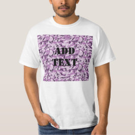 Woodland Pink/Paars Camouflage T-shirt