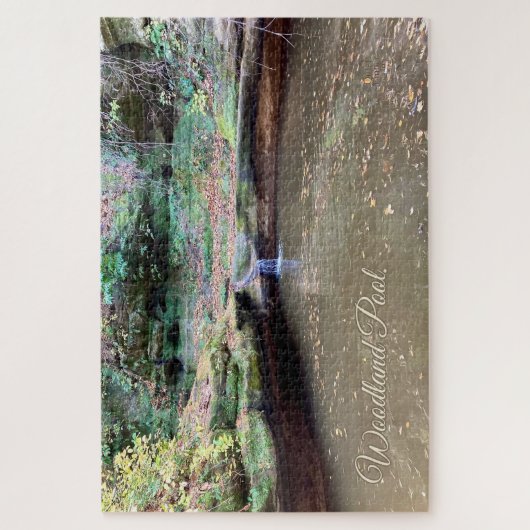 Woodland Pool - rustige Ember Puzzels (Verticaal)
