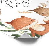 Woodland Raad eens wat er in de luiertas zit Poster (Hoek)