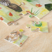 Woodland Rabbit, Hedegel Legpuzzel (Zijkant)