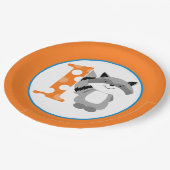 Woodland Raccoon 1st Birthday Boy Party Bord (Gekanteld)