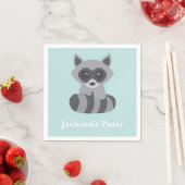 Woodland Raccoon Servetten (Insitu)