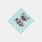 Woodland Raccoon Servetten (Hoek)