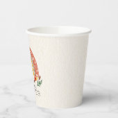 Woodland Rainbow Mushroom Botanische Verjaardagsfe Papieren Bekers (Links)