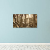 Woodland Realm-concept Canvas Afdruk (Insitu (Houten vloer))