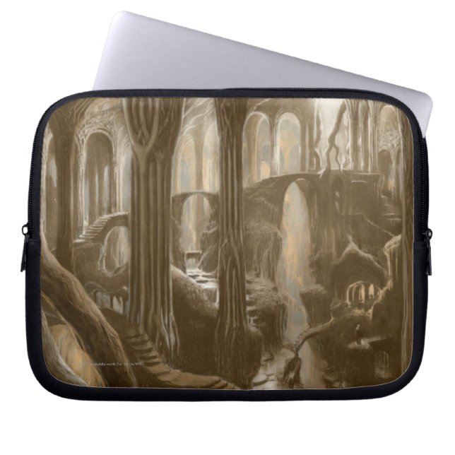 Woodland Realm-concept Laptop Sleeve (Voorkant)