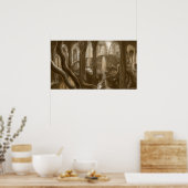 Woodland Realm-concept Poster (Keuken)