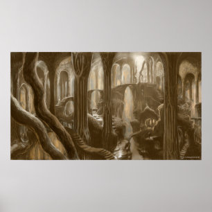 Woodland Realm-concept Poster