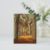 Woodland Realm Throne Room Concept Briefkaart (Staand voorkant)