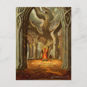 Woodland Realm Throne Room Concept Briefkaart