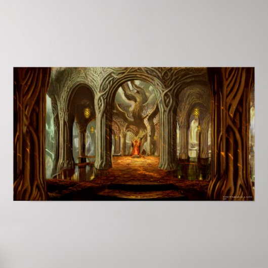 Woodland Realm Throne Room Concept Poster (Voorkant)