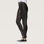 Woodland Red Tree Bark Leggings 2 (Links)