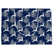 Woodland Reindeer Groot Cadeauzakje (Achterkant)