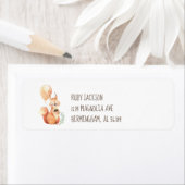 Woodland Rustic Return Address Label (Insitu)