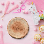 Woodland Rustieke Waterverf Snijboomgraan Papieren Bordje (Feest)