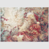 Woodland Santa Tissuepapier (Voorkant)