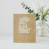 Woodland Scene Briefkaart (Staand voorkant)