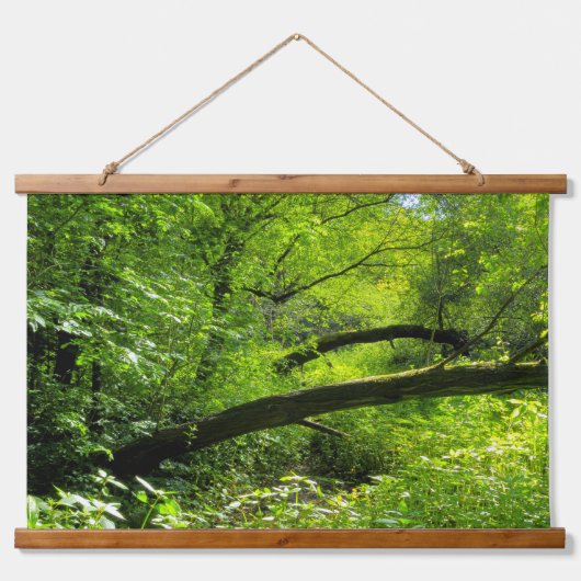 Woodland Scene Hangend Wandkleed (Voorkant)