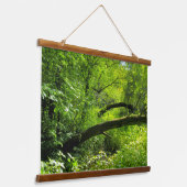 Woodland Scene Hangend Wandkleed (Gebogen)