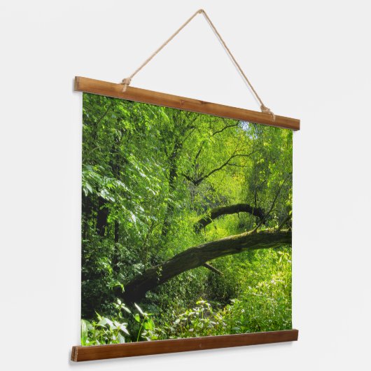 Woodland Scene Hangend Wandkleed (Gebogen)