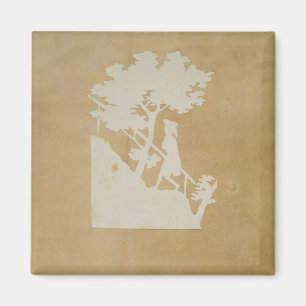 Woodland Scene Magneet